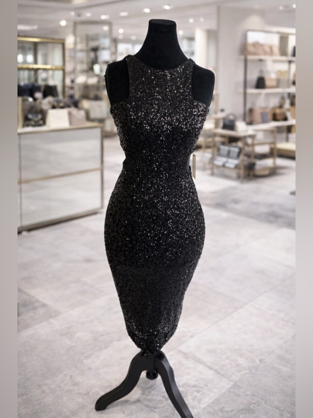 NEW Sequin cropped dress